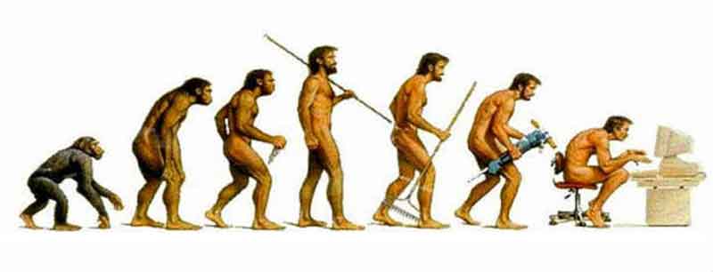 evolution of man jc